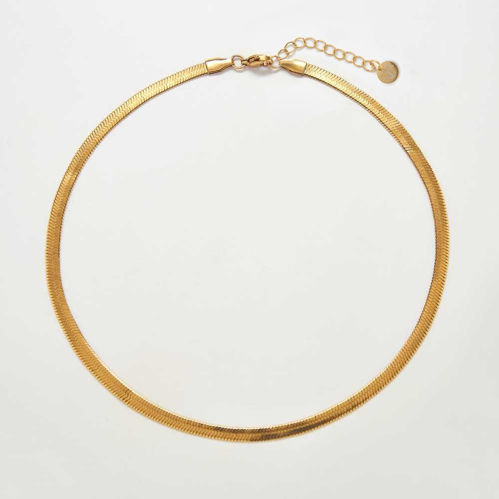Wholesale 18K Real Gold Plated Adjustable Thin Chains Brass Metal