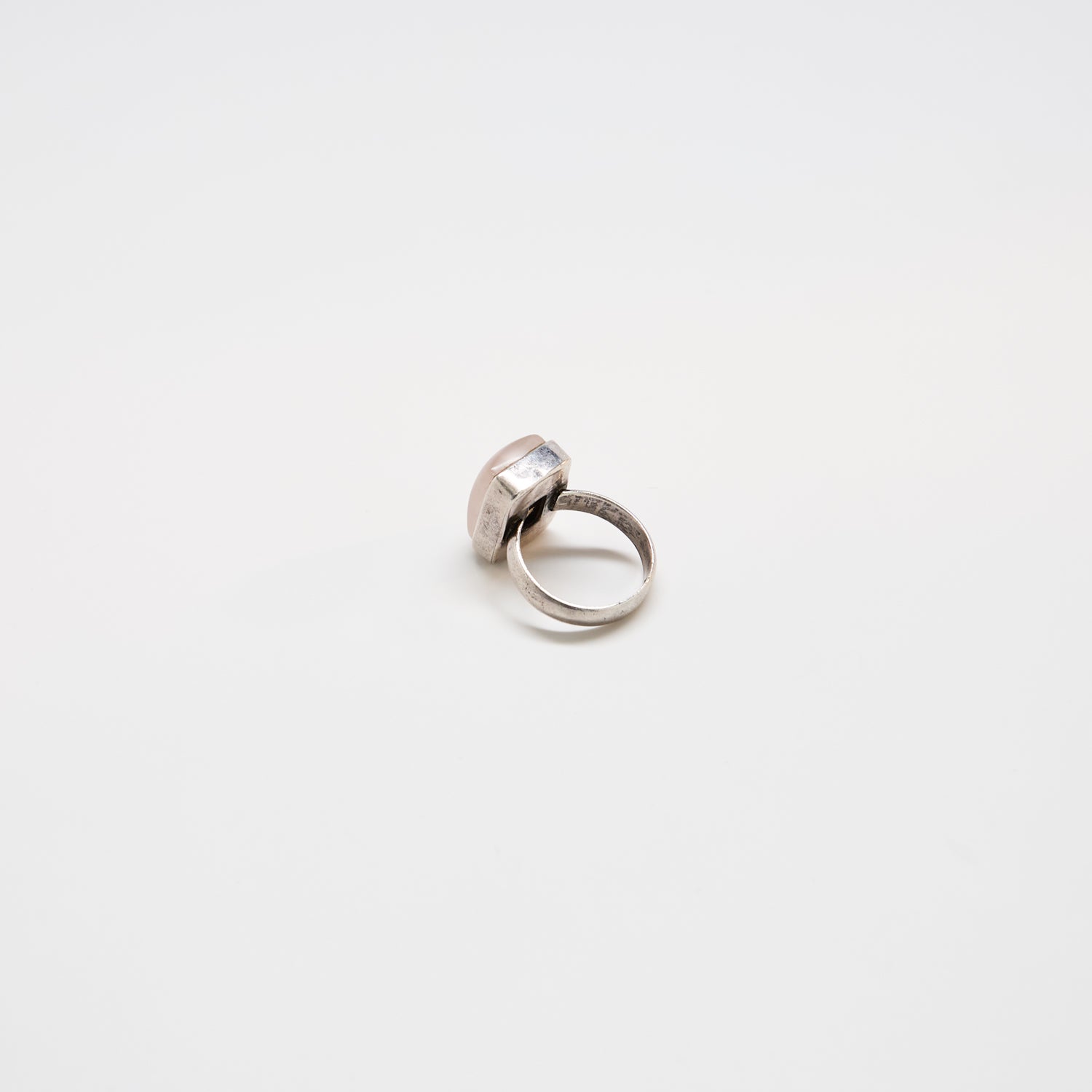 Vintage Rose Quartz Statement Ring