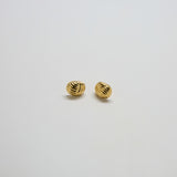 Vintage Crossover Stud Earrings