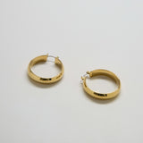 Vintage Classic Gold Hoops
