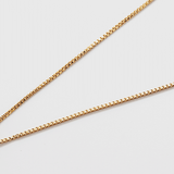 Dainty Box Chain Necklace