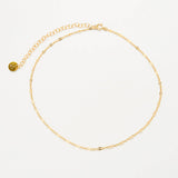 Gold Double Link Chain Necklace