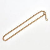 Gold Curb Chain Anklet