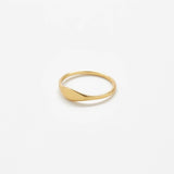 Gold Mini Signet Ring