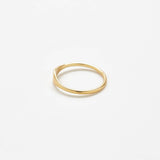 Gold Mini Signet Ring