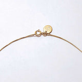 Gold Pave Bee Necklace