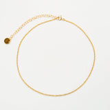 Gold Rope Chain Necklace