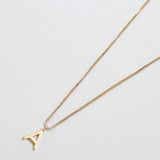 Gold Dainty Initial Necklaces