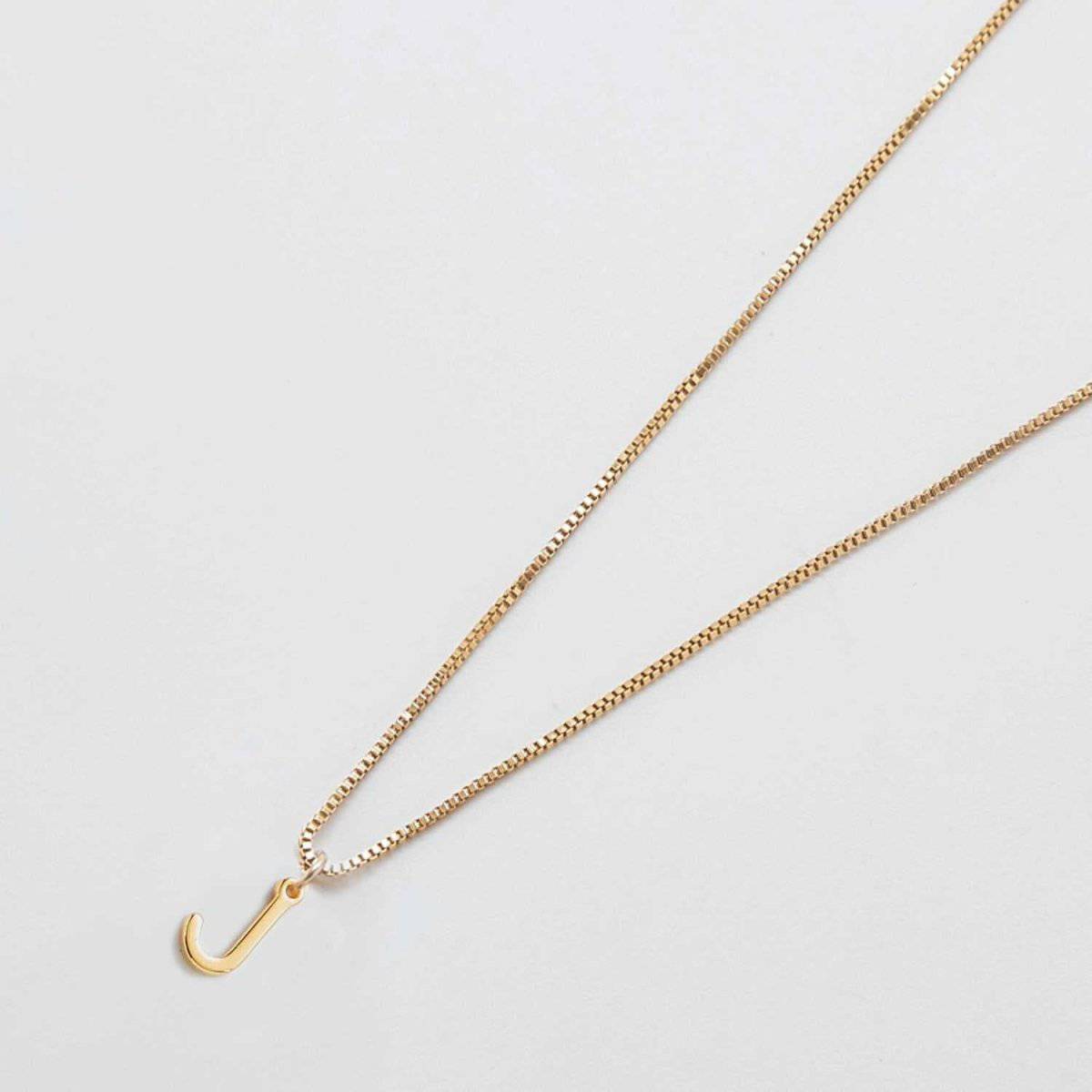 Gold Dainty Initial Necklaces