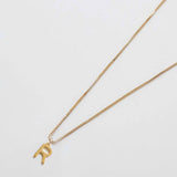 Gold Dainty Initial Necklaces