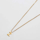 Gold Dainty Initial Necklaces