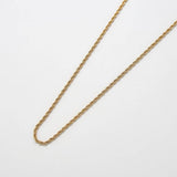 Dainty Rope Chain Necklace - Imperfect