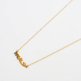 MRS Gold Necklace