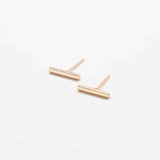 Slim Gold Bar Earrings - Best Seller