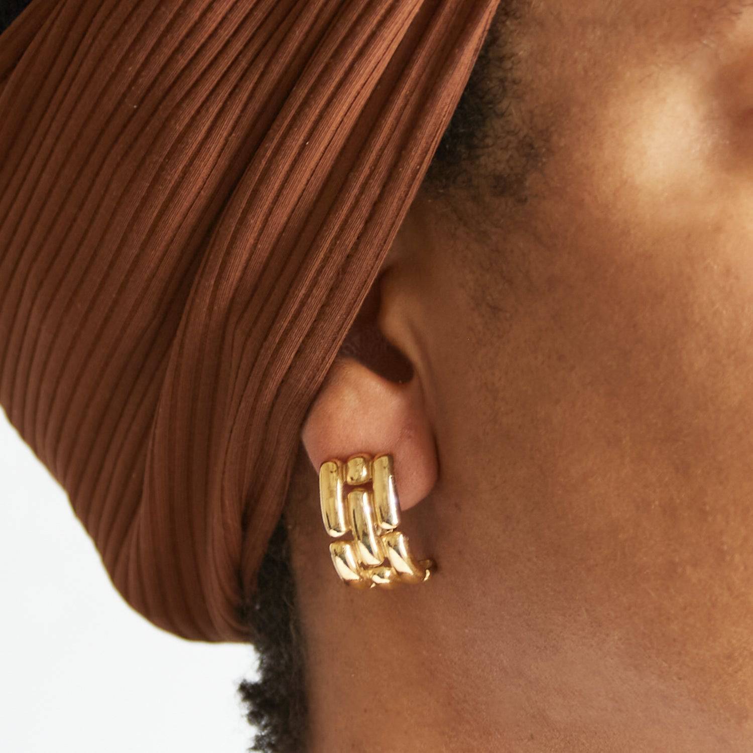 Givenchy Clip On newest Hoop Earrings